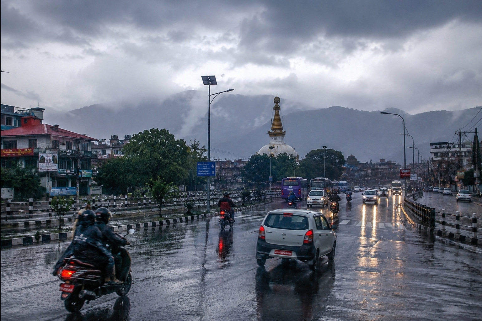 आजदेखि देशभर मौसम बदली, धेरै क्षेत्रमा वर्षा र हावाहुरीको सम्भावना
