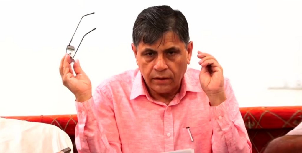 ओलीलाई फागुन २१ को निर्वाचनमा लतारेर ल्याउनुपर्छ : घनश्याम भुसाल